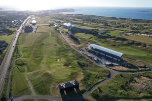 Royal Portrush 1st Back Aerial